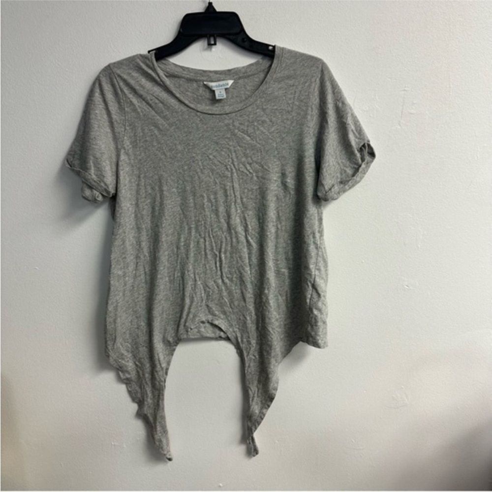 Sundance Gray Asymmetrical Hem Women's Top S